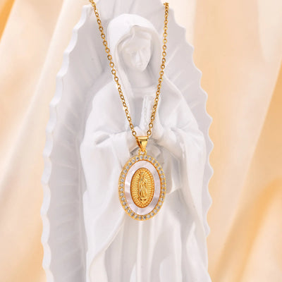 Aurelia | Mary Oval Pendant