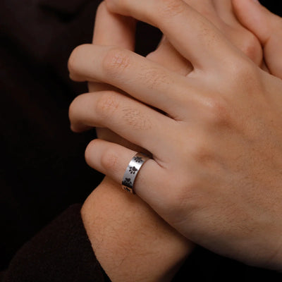 Juliette | Steel Paw Ring
