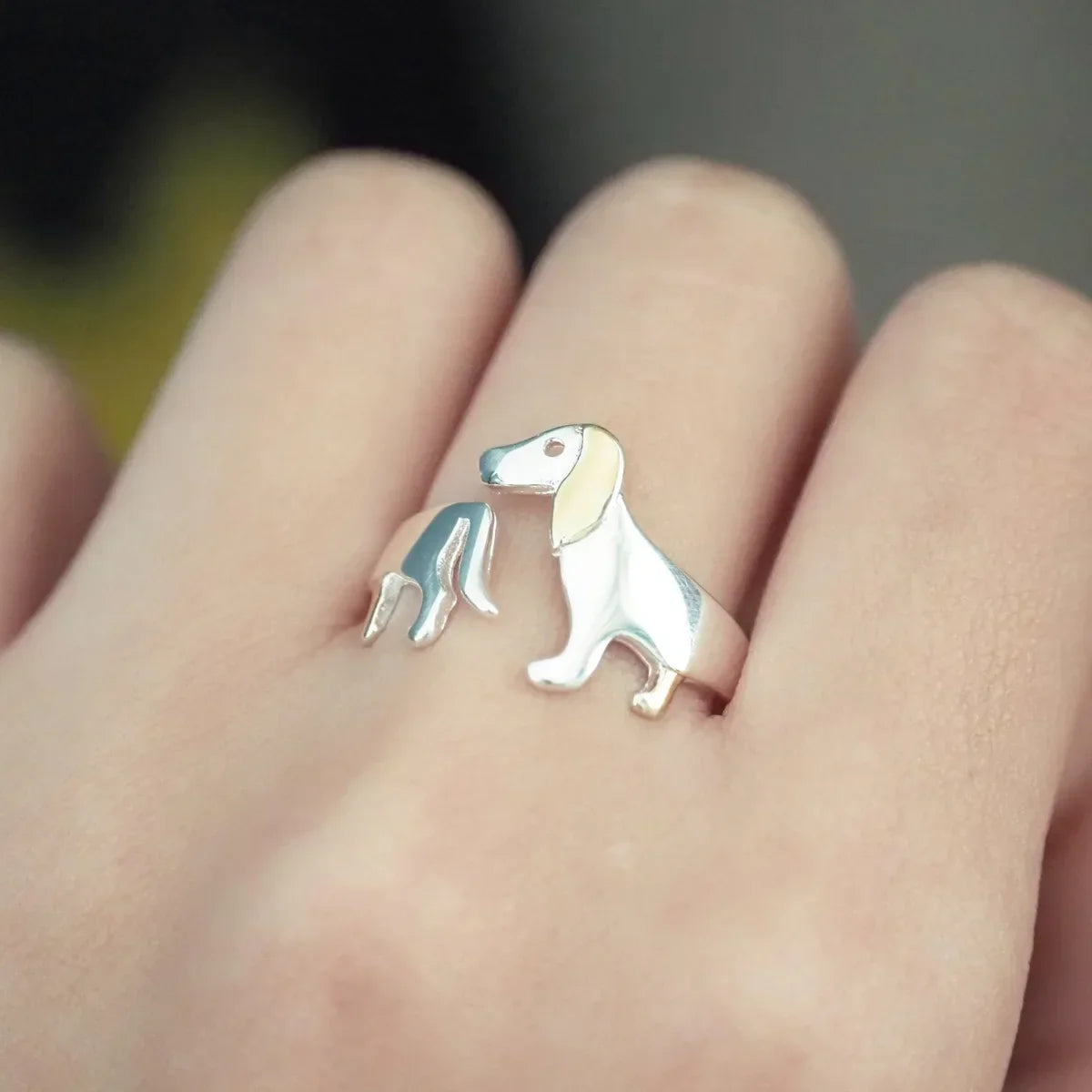 Serenya | Dachshund Wrap Ring