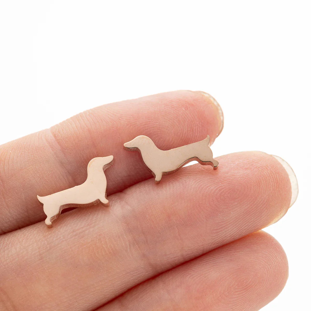Ardelle | Dachshund Stud Earrings