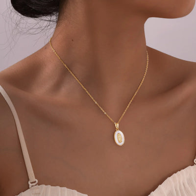 Aurelia | Mary Oval Pendant