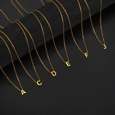 Julenne | Alphabet Pendant Necklace