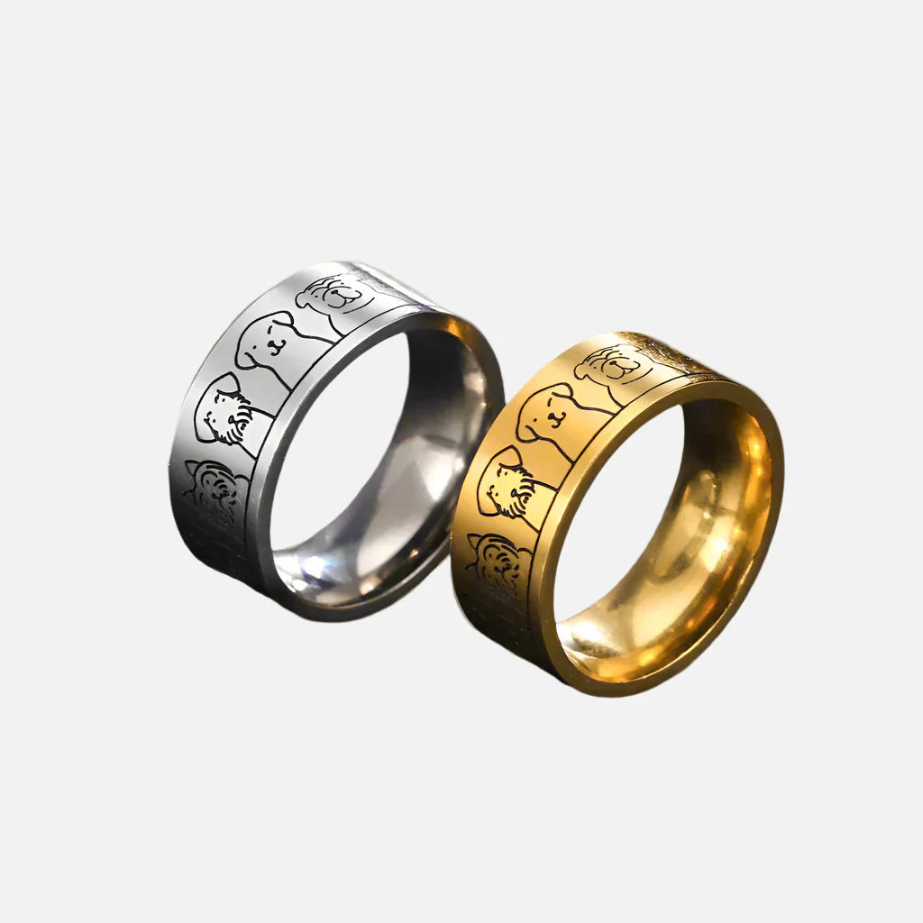 Evelora | Wide Dog Ring