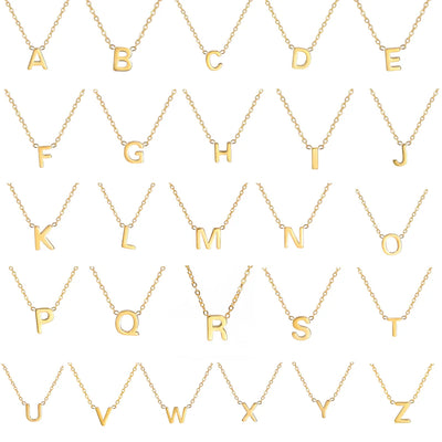 Julenne | Alphabet Pendant Necklace