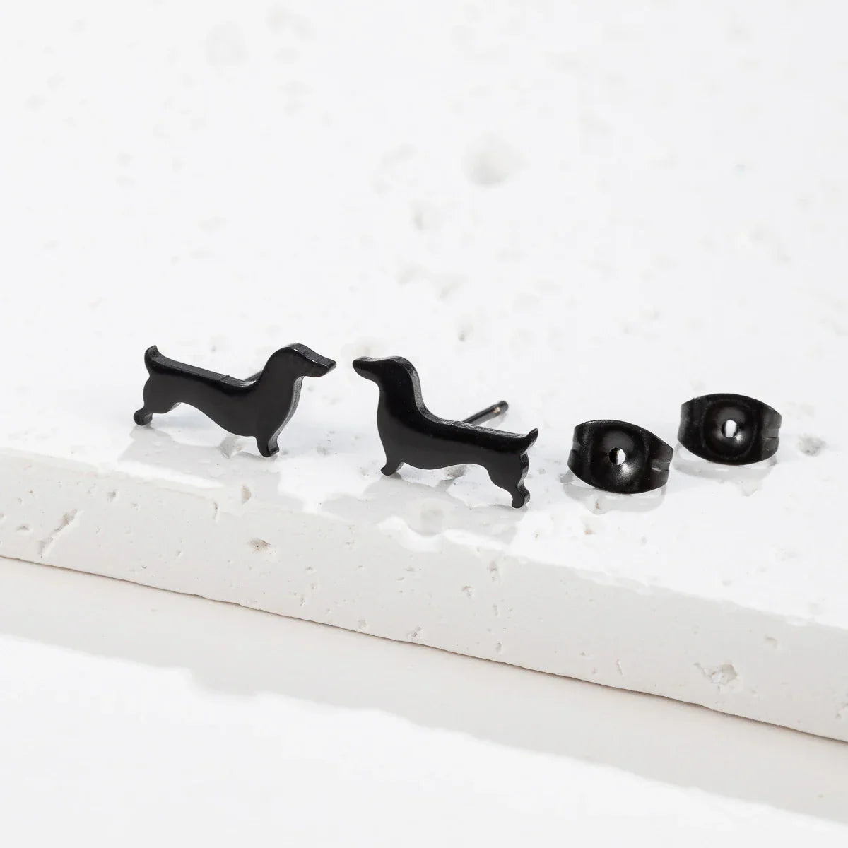 Ardelle | Dachshund Stud Earrings