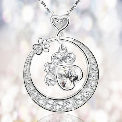 Orlissa | Heart Paw Necklace