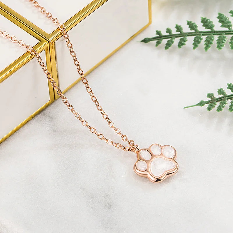 Carisse | Paw Memory Necklace