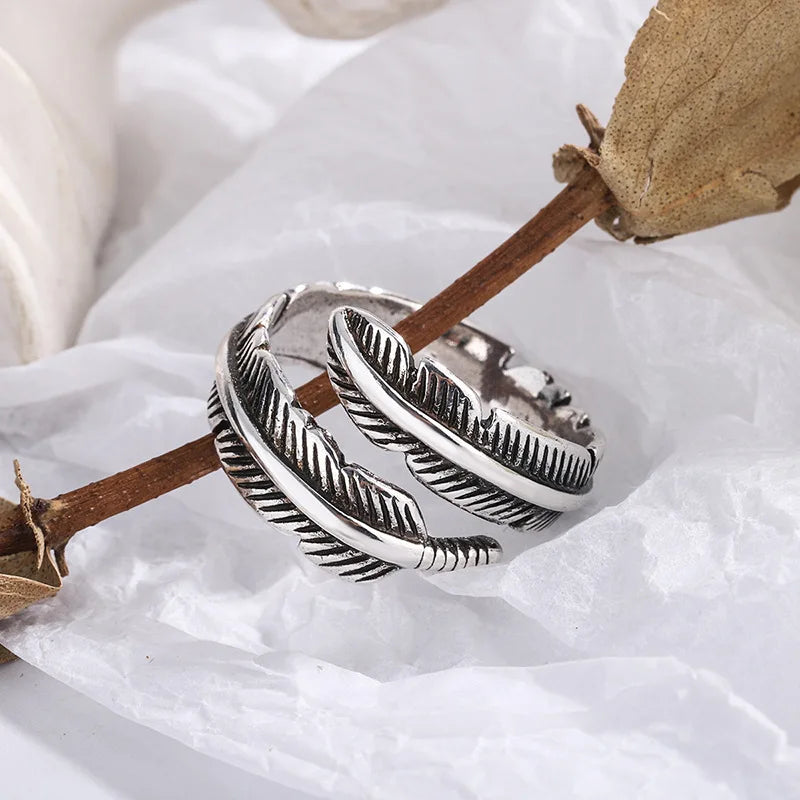 Aubria | Angel Feather Ring