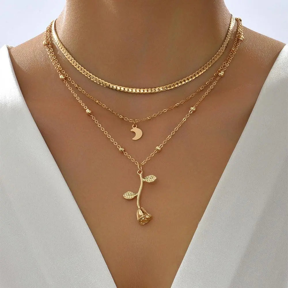 Rosienne | Rose Pendant Necklace
