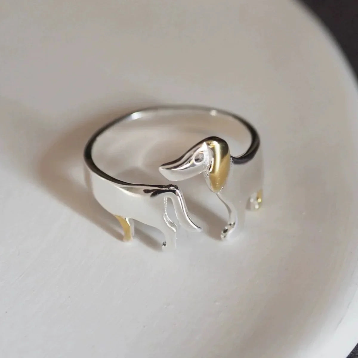 Serenya | Dachshund Wrap Ring