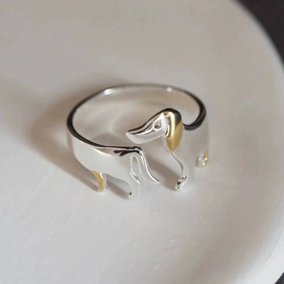 Serenya | Dachshund Wrap Ring