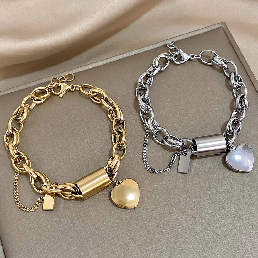 Isabella | Chunky Gold Bracelet - Gold