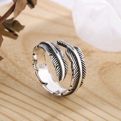 Aubria | Angel Feather Ring