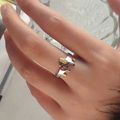 Serenya | Dachshund Wrap Ring