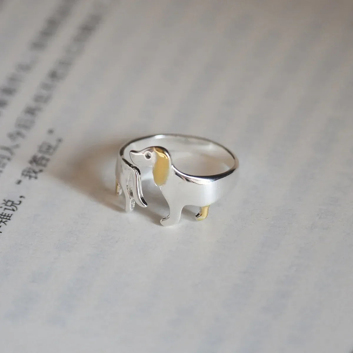 Serenya | Dachshund Wrap Ring