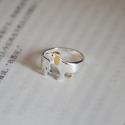 Serenya | Dachshund Wrap Ring