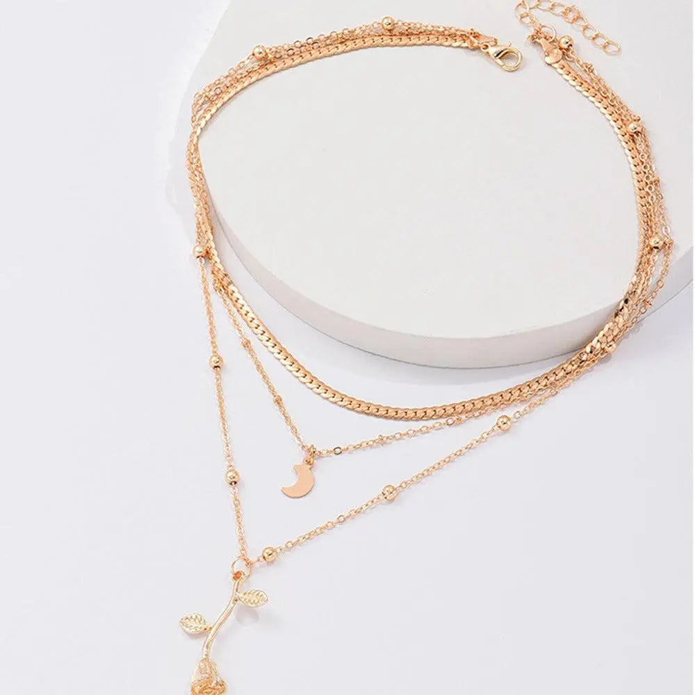 Rosienne | Rose Pendant Necklace