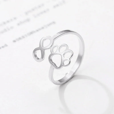 Leontine | Infinity Paw Ring