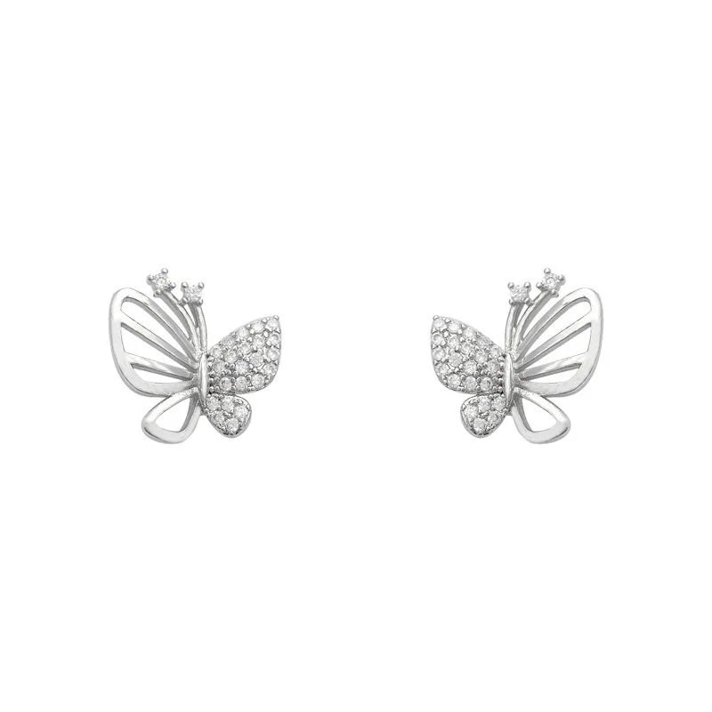 Corvina | Butterfly Zircon Earrings