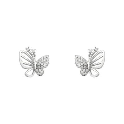 Corvina | Butterfly Zircon Earrings