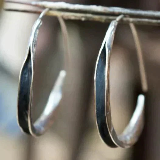 Miraya | Circle Hoop Earrings
