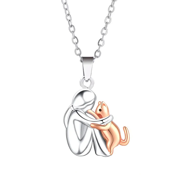 Orielle | Cat Hug Necklace
