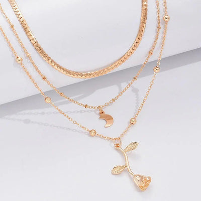 Rosienne | Rose Pendant Necklace