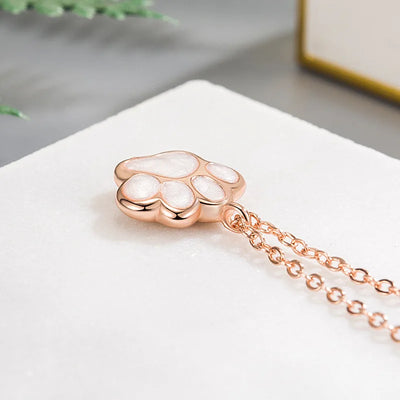 Carisse | Paw Memory Necklace