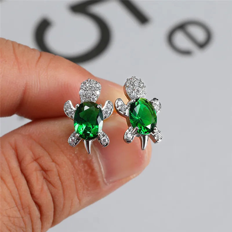 Tide Treasures I  Turtle Earring