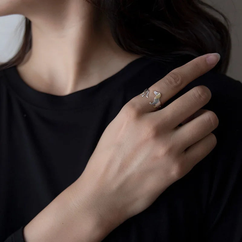 Serenya | Dachshund Wrap Ring