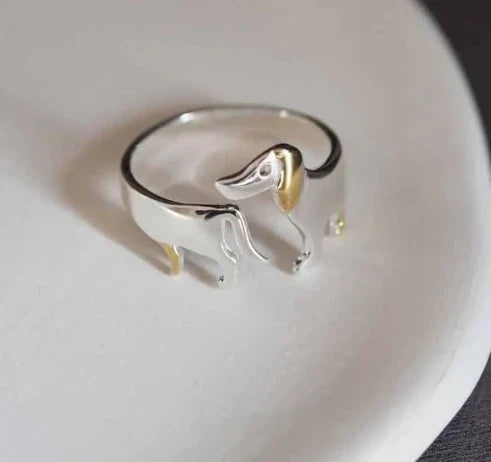Serenya | Dachshund Wrap Ring