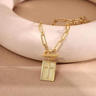 Cassiane | Unique Cross Necklace