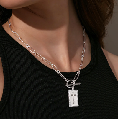 Cassiane | Unique Cross Necklace