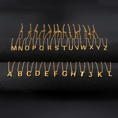 Julenne | Alphabet Pendant Necklace