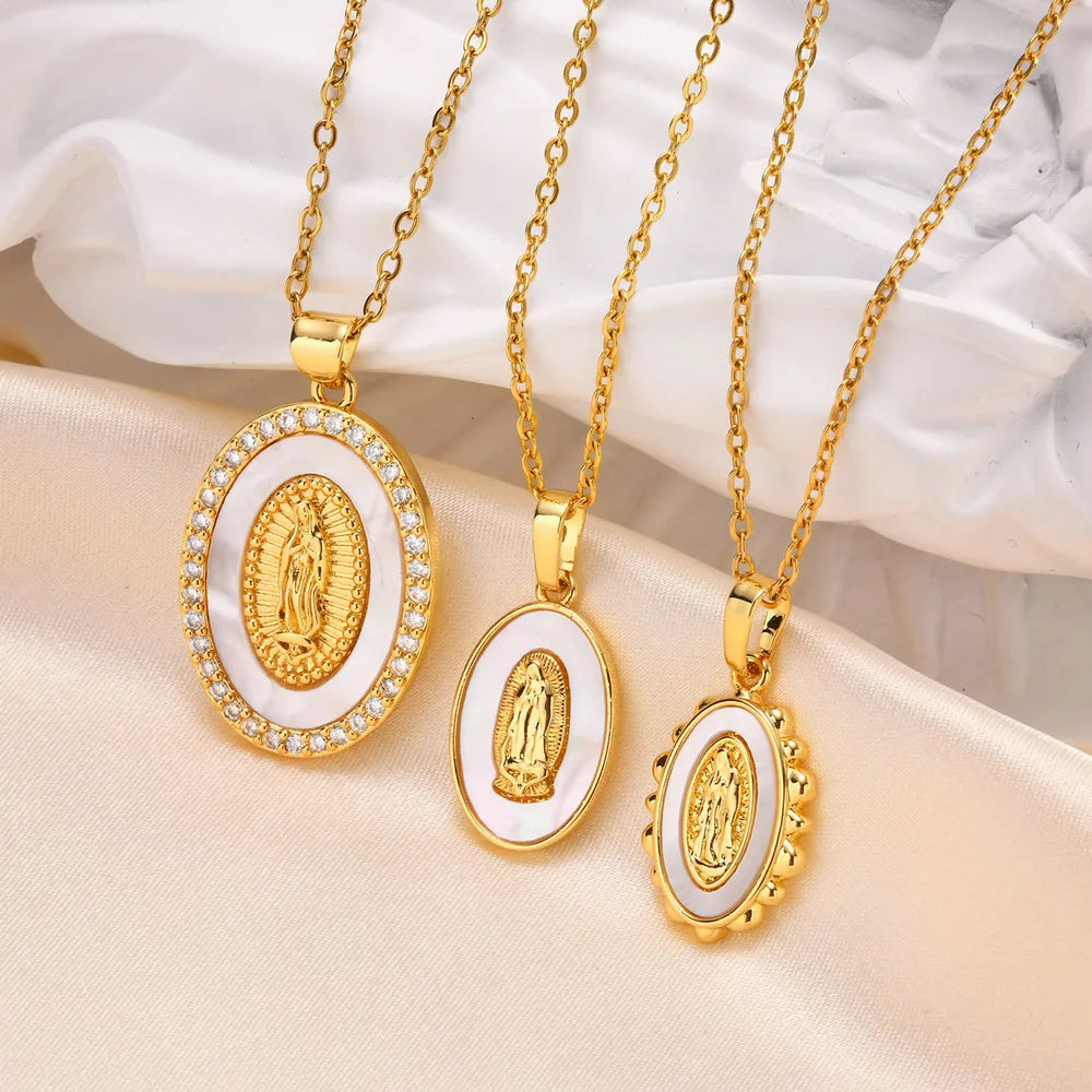 Aurelia | Mary Oval Pendant