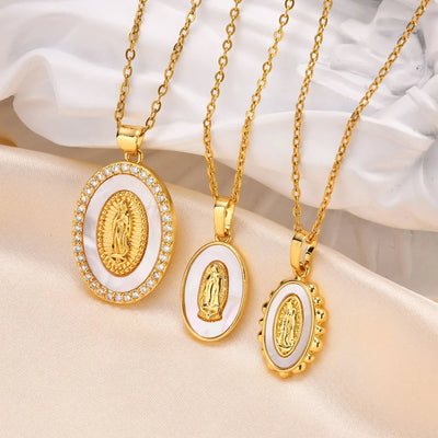Aurelia | Mary Oval Pendant
