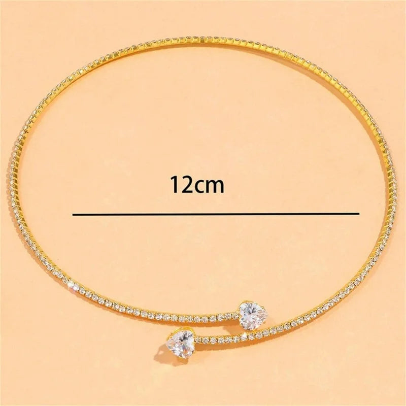 Sylphine | Heart Choker Necklace