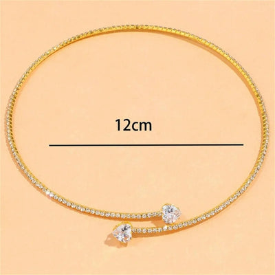 Sylphine | Heart Choker Necklace