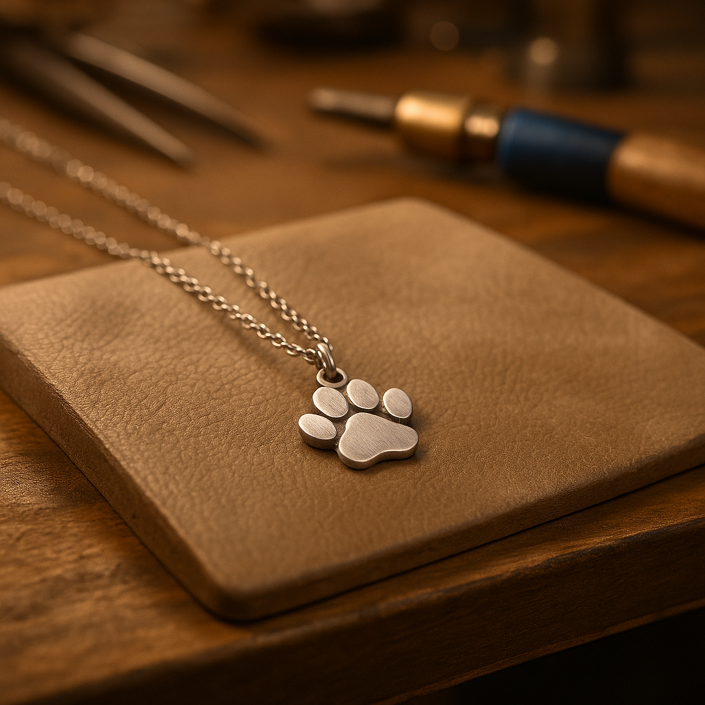 Sylvette | Paw Memory Necklace