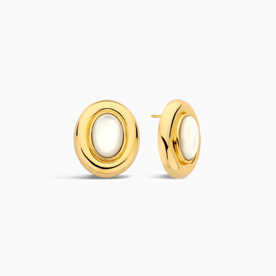 Giselle | Pearl Drop Earrings - Gold