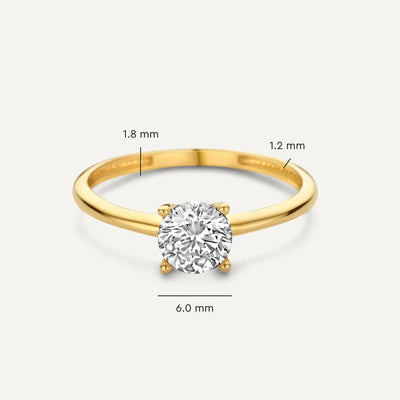 Carolina | Playa Gold Ring - Gold