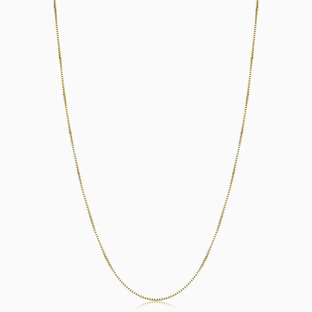 Benedetta | Box Gold Necklace - Gold