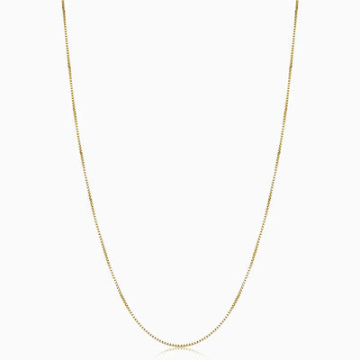 Benedetta | Box Gold Necklace - Gold