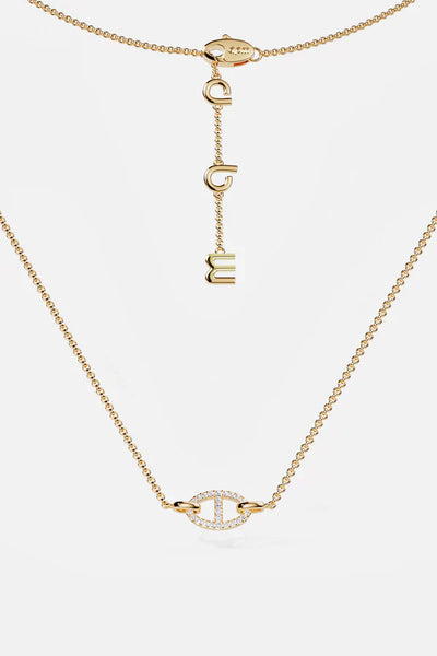 Elena | Marina Gold Necklace - Gold