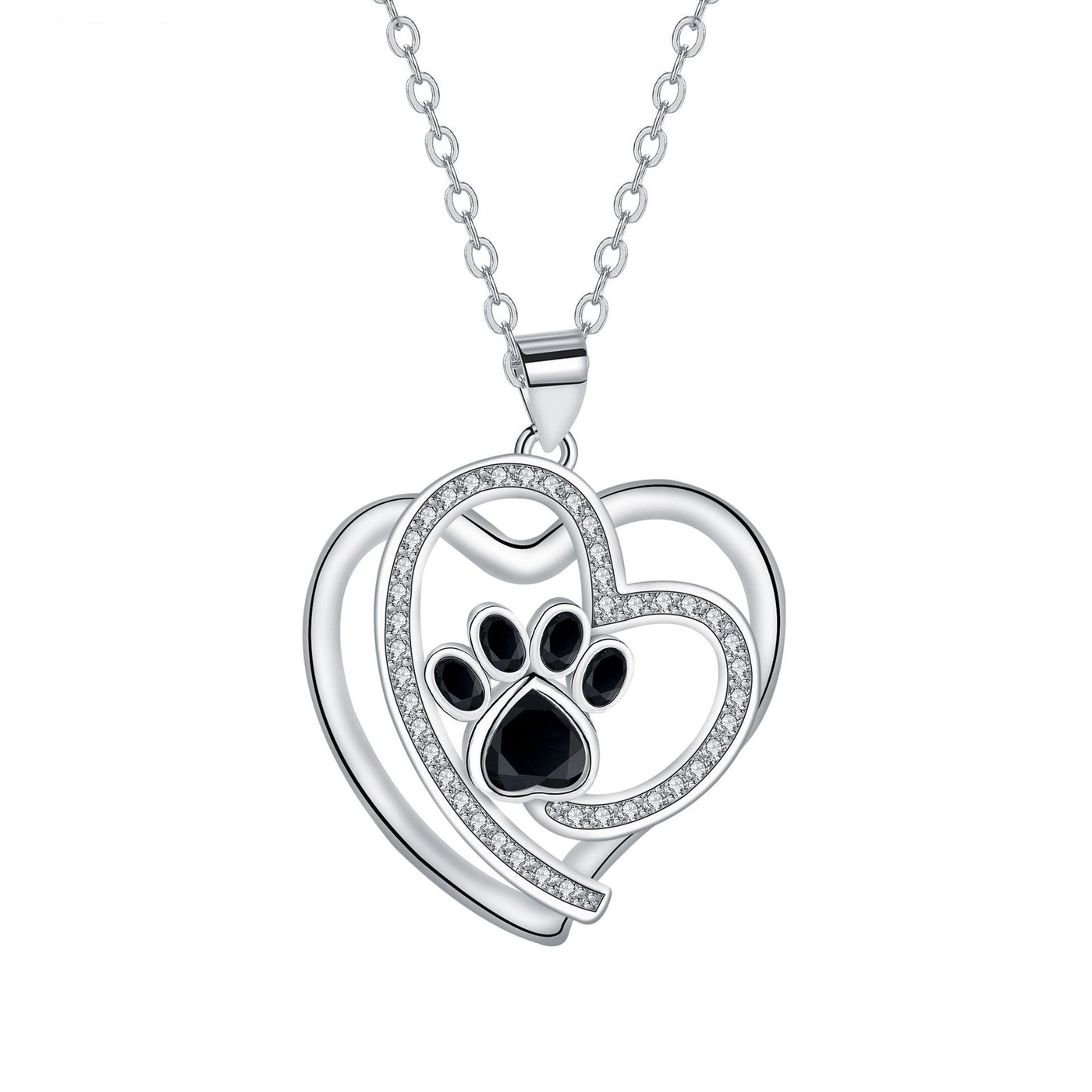 Dionna | Paw Clavicle Necklace