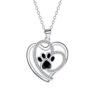 Dionna | Paw Clavicle Necklace
