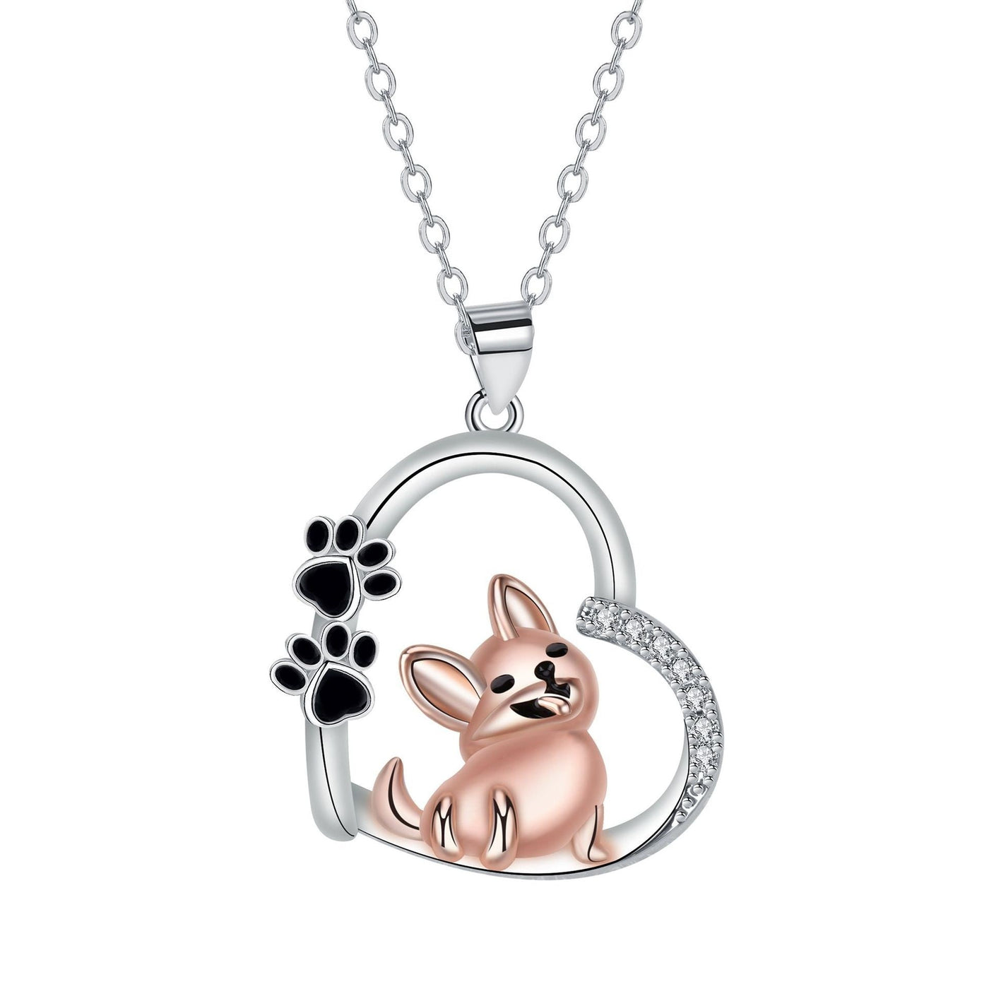Selvianne | Heart Dog Necklace