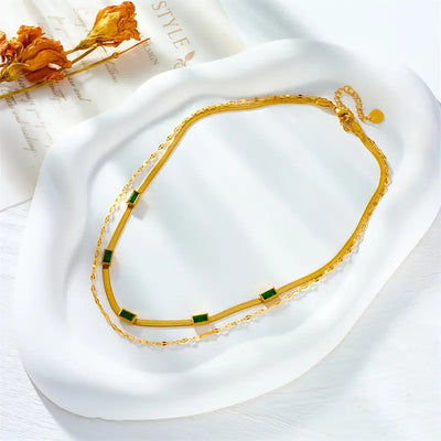 Sorella | Retro Gem Necklace