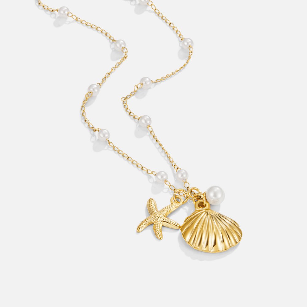 Nolene | Shell Charm Necklace