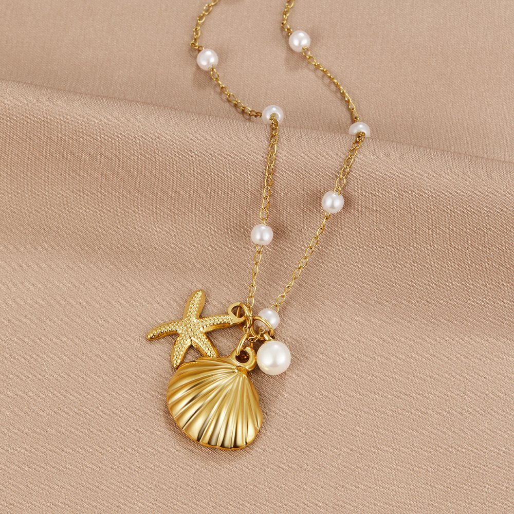 Nolene | Shell Charm Necklace